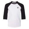 Youth Three-Quarter Sleeve Baseball Tee Thumbnail